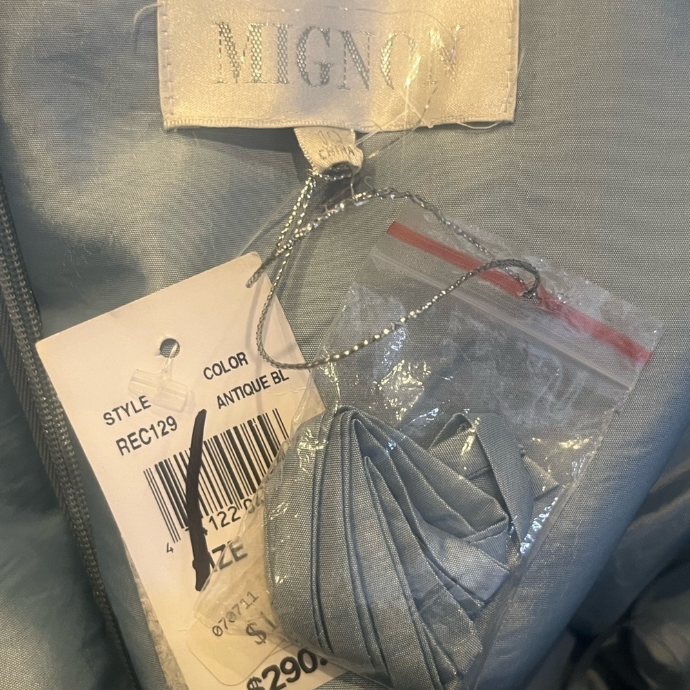 MIGNON‎ Light Blue Cocktail Dress - Picture 6 of 8
